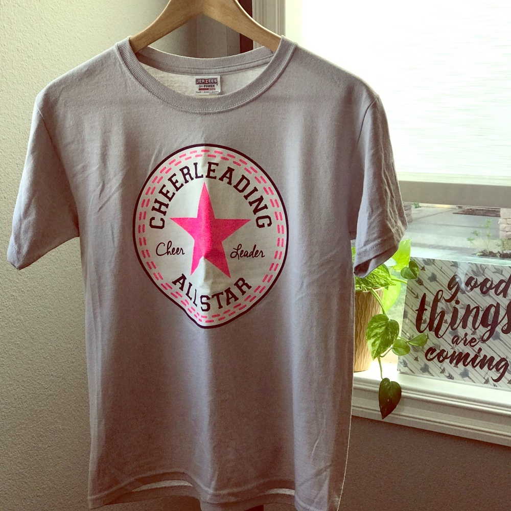 Youth L - Cheerleader All-Star Tee Shirt